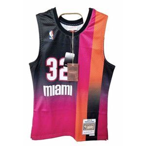 NWT Mitchell Ness Swingman O’Neal 2005-2006 Miami Heat Retro Jersey Authentic SM
